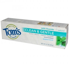 Kem đánh răng làm trắng răng - Tom's of Maine Clean & Gentle, 133g