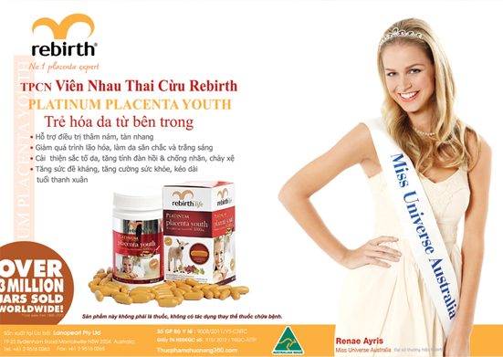 Tác dụng nổi bật của nhau thai cừu rebirth