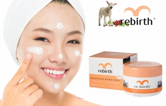 Tác dụng nổi bật của kem chống lão hóa nhau thai cừu rebirth