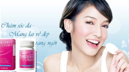 Collagen shiseido dạng viên của nhật bản, 126 viên uống