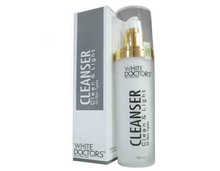 Sữa rửa mặt ngăn ngừa mụn nám white doctors cleanser, bí quyết làm da trắng sáng, mịn màng