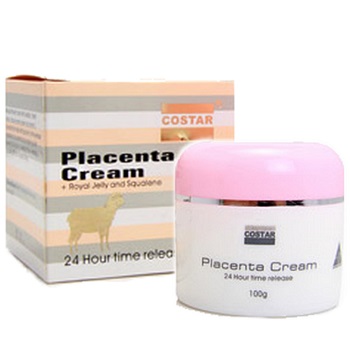 Kem dưỡng da nhau thai cừu vitamine e lanolin placenta cream costar 100g Úc