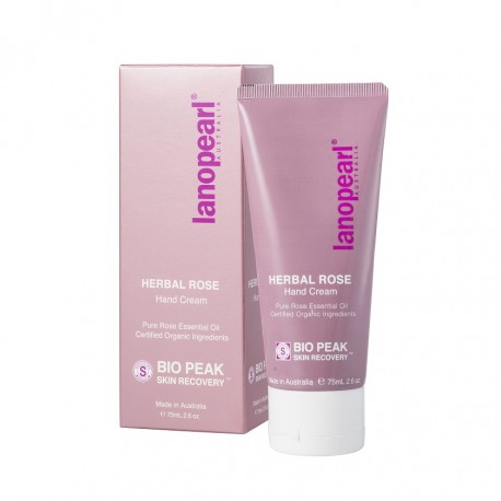 Kem dưỡng da tay mềm mại tinh chất hoa hồng và nhau thai cừu lanopearl của Úc 75ml