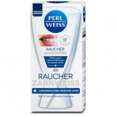 Kem đánh trắng răng Raucher Zahnweiss của hãng Perl Weiss 500gr