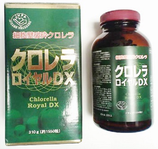 Thành phần của tảo biển hoàng gia nhật chlorella royal dx