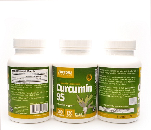 Bộ 3 sản phẩm jarrow curcumin 95 - hỗ trợ viêm gan và hệ tiêu hóa