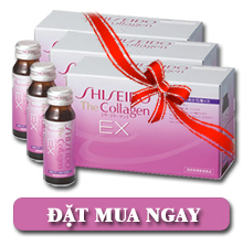 Nước uống bổ sung collagen - shiseido the collagen ex, 50ml