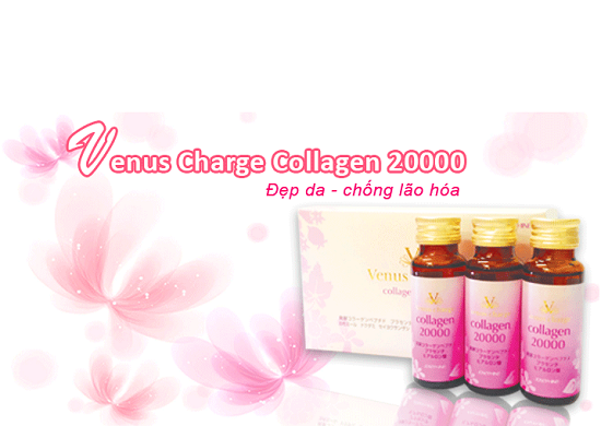 Nước uống collagen venus charge 20.000mg xuất xứ nhật 50ml/lọ