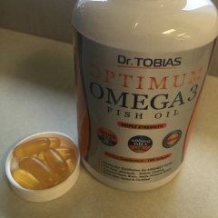 Dr. Tobias Optimum Omega 3 Fish Oil – Dầu cá giúp tăng cường trí não, bảo vệ tim mạch, tăng sức khỏe xương khớp, 90 viên