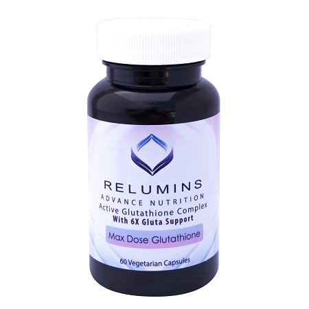 Viên uống trắng da relumins advance nutrition glutathione của mỹ 60 viên
