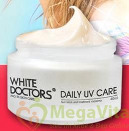 Kem chống nắng trị nám, tàn nhang white doctors daily uv care 40ml