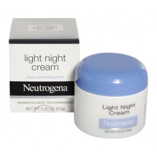 Neutrogena light night cream: kem dưỡng làm sáng da ban đêm, 63g