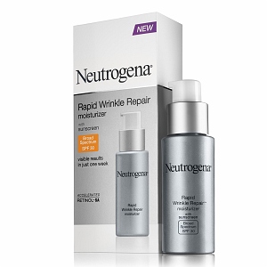 Neutrogena rapid wrinkle repair moisturizer spf 30: kem dưỡng da, chống nắng, 29ml