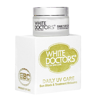 Kem chống nắng trị nám, tàn nhang white doctors daily uv care 40ml