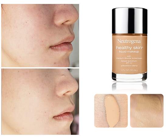 Kem nền neutrogena healthy skin liquid makeup của mỹ 30ml