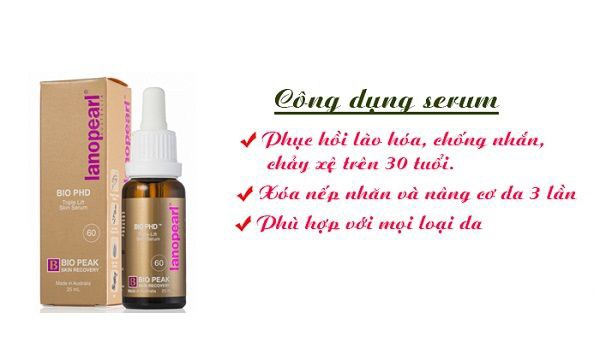 Lanopearl bio phd - serum ngăn ngừa lão hóa nhau thai cừu đậm đặc 25ml