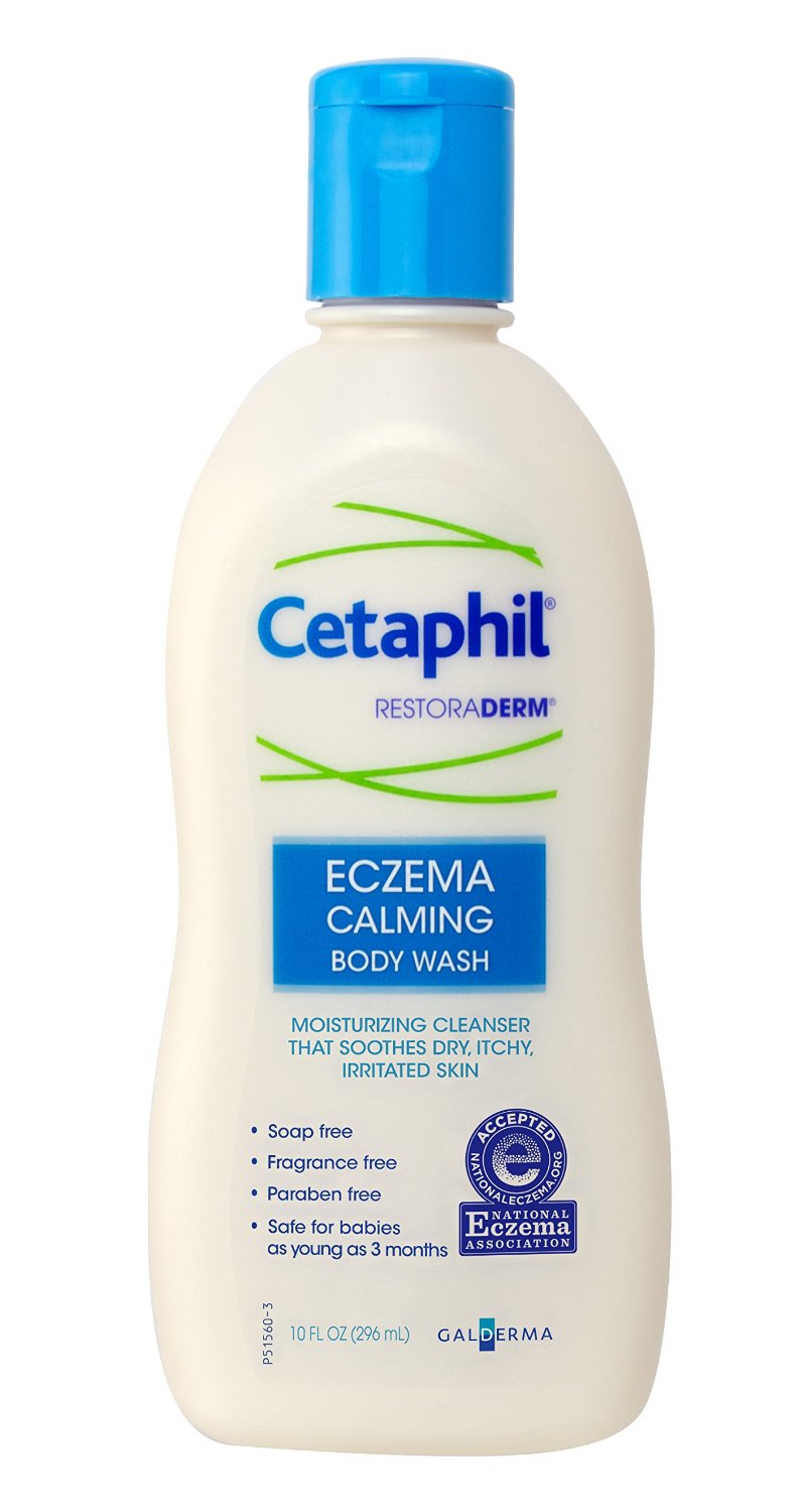 Sữa tắm trị chàm cho trẻ trên 3 tháng cetaphil restoraderm eczema calming body wash 300ml