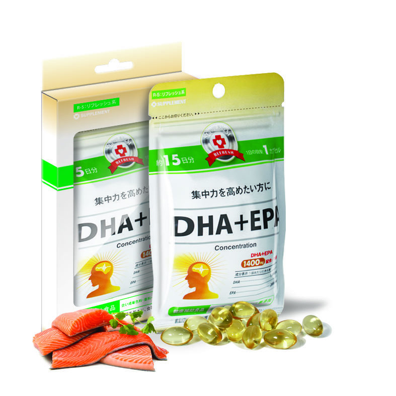 Viên uống bổ não dha + epa nhật bản 15 viên