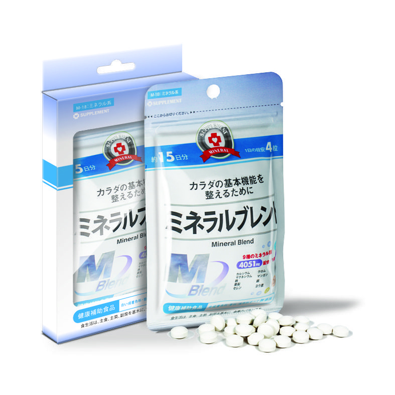 Viên uống bổ sung khoáng chất nhật bản 60 viên