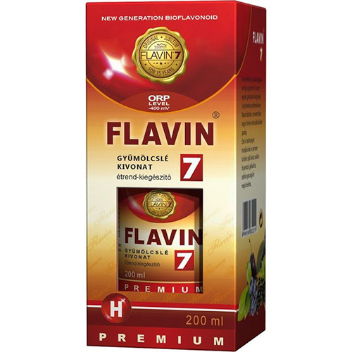 Nước uống hỗ trợ bệnh ung thư cardio super pulse flavin 7 của hungary chai 200ml