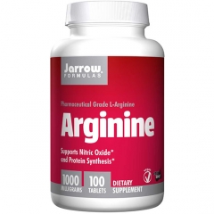 Viên uống tăng cường khả năng tuần hoàn máu Jarrow Formulas L-Arginine 1000mg, 100 viên