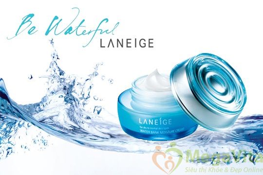 Kem dưỡng ẩm dành cho da khô laneige water bank moisture cream 50ml