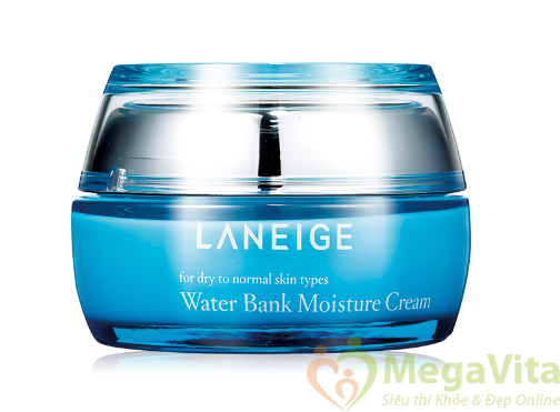 Kem dưỡng ẩm dành cho da khô laneige water bank moisture cream 50ml