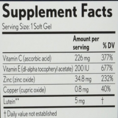 Viên uống bổ mắt của Mỹ Bausch Lomb PreserVision Eye Vitamin & mineral Supplement Areds Lutein 180 viên