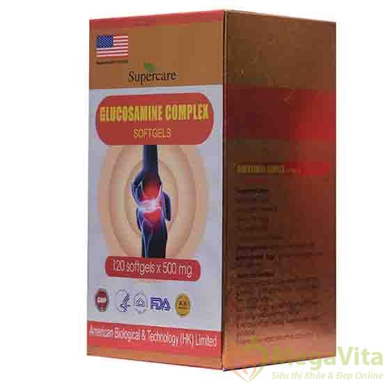 Viên uống bổ xương khớp supercare glucosamine complex 120 viên