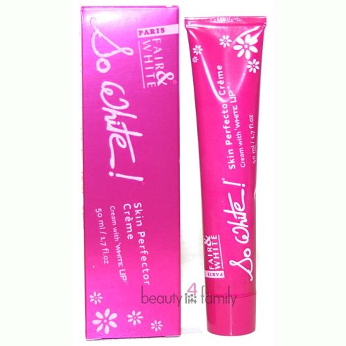 Kem làm trắng da, làm mờ thâm nám fair and white so white skin perfector creme pháp 50 ml