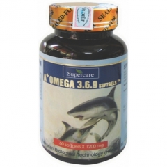 Viên nang mềm Supercare A+ Omega 3.6.9: Tăng cường não bộ, bảo vệ tim mạch và sức đề kháng 120 viên