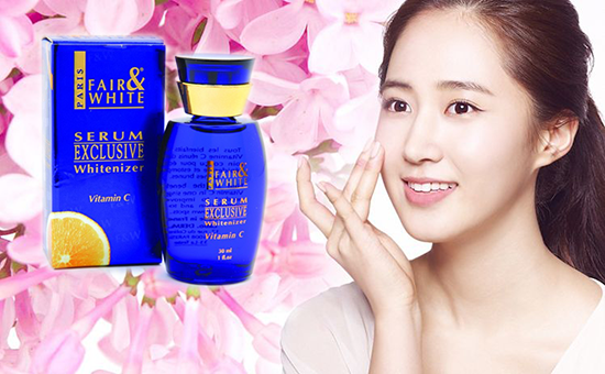 Serum dưỡng da của pháp fair & white serum exclusive whitenizer vitamin c 30 ml