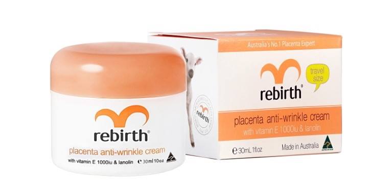 Kem trị tàn nhang, trị nám nhau thai cừu rebirth placenta anti - wrinkle cream 30ml