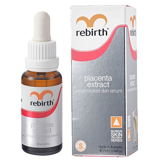 Serum nhau thai cừu đặc trị nám rebirth placenta extract 25ml