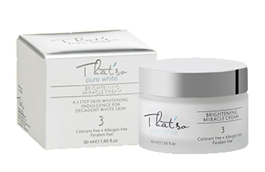 Kem làm trắng da cao cấp thatso brightening miracle cream 50ml