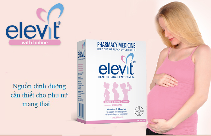 Viên uống bayer elevit 100 viên – sự lựa chọn của những bà mẹ thông thái