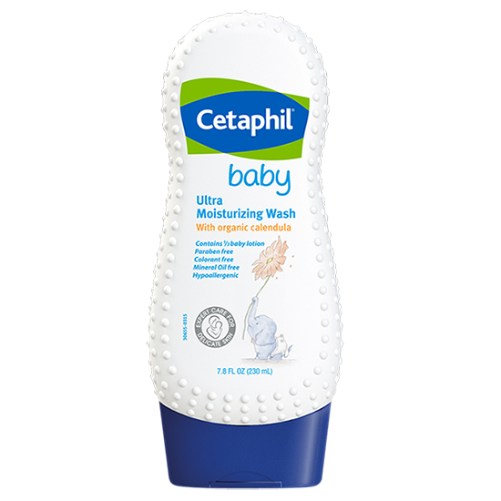 Sữa tắm dưỡng ẩm da cho bé cetaphil baby ultra moisturizing wash 230ml