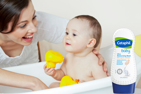Sữa tắm dưỡng ẩm da cho bé cetaphil baby ultra moisturizing wash 230ml