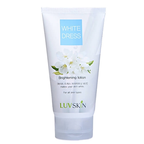 Sữa dưỡng trắng da toàn thân chiết xuất dâu tằm luvskin white dress 150ml