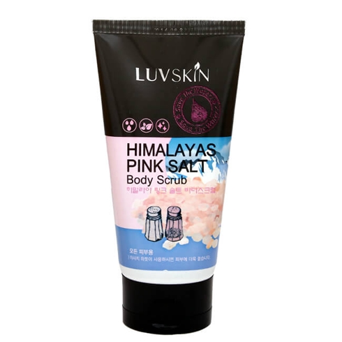 Kem tẩy da chết chiết xuất từ muối hồng luvskin himalaya pink salt hàn quốc 150ml