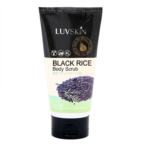 Kem tẩy da chết chiết xuất gạo đen luvskin black rice scrub 150ml