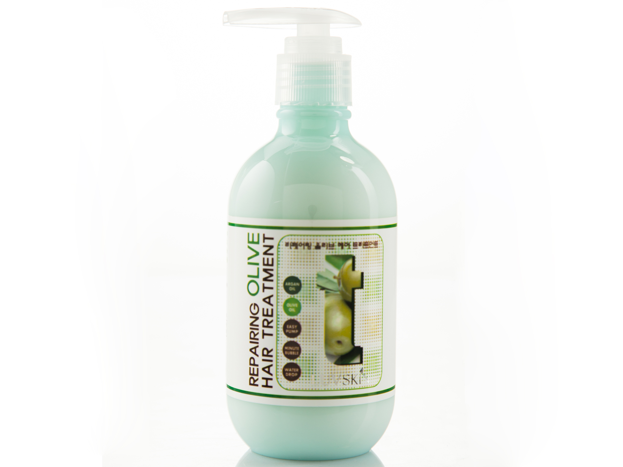 Dầu gội trị tóc hư tổn olive - luvskin repairing olive hair treatment 250ml