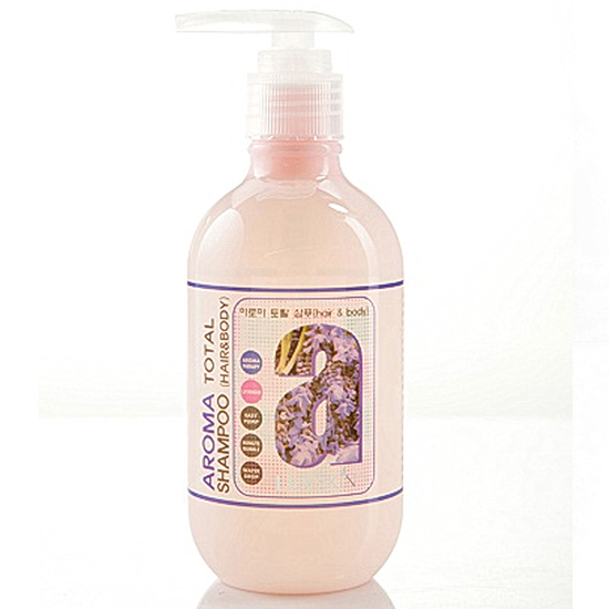 Dầu tắm và gội hàn quốc luvskin aroma total shampoo 250ml
