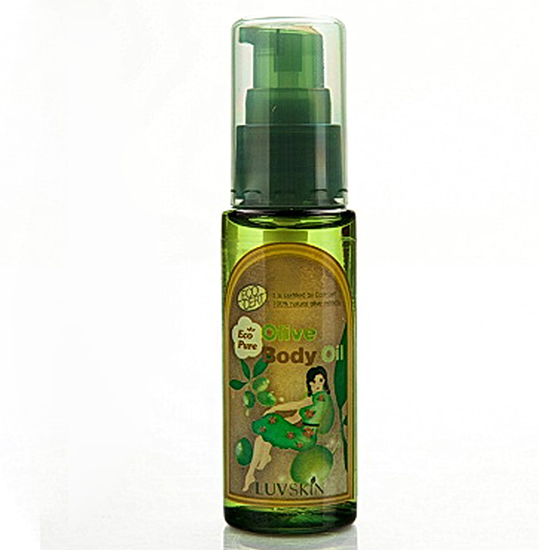 Tinh chất dưỡng thể olive tinh khiết luvskin eco pure olive body oil 30ml