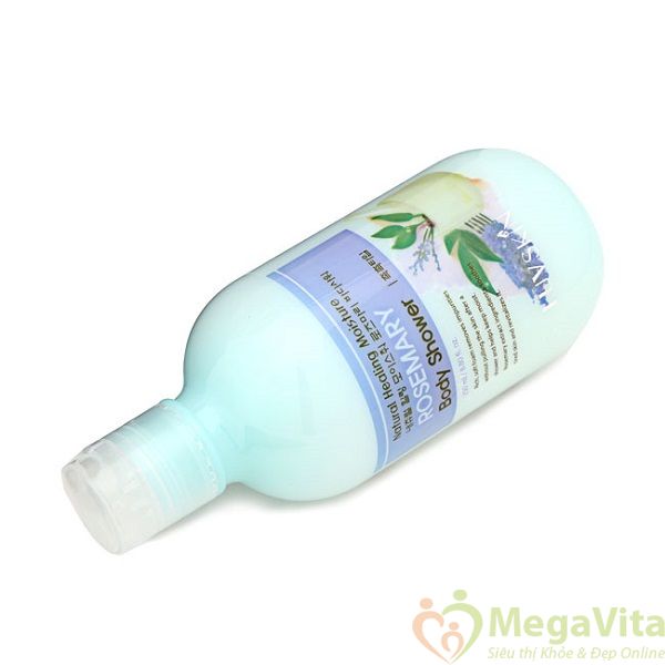 Sữa tắm dưỡng ẩm hương thảo luvskin natural healing moisture rosemary body shower 250ml