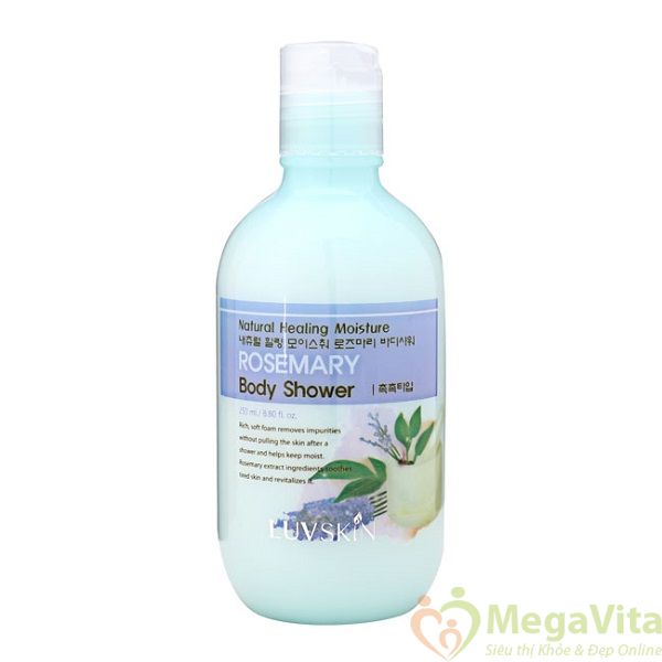 Sữa tắm dưỡng ẩm hương thảo - natural healing moisture rosemary body shower