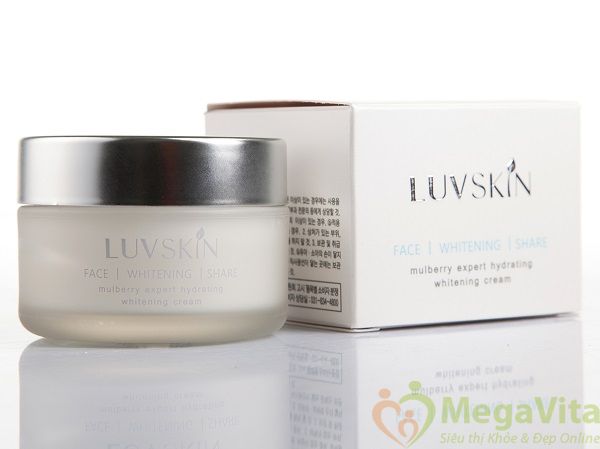 Kem dưỡng trắng da dâu tằm luvskin mulberry precious whitening cream 50ml