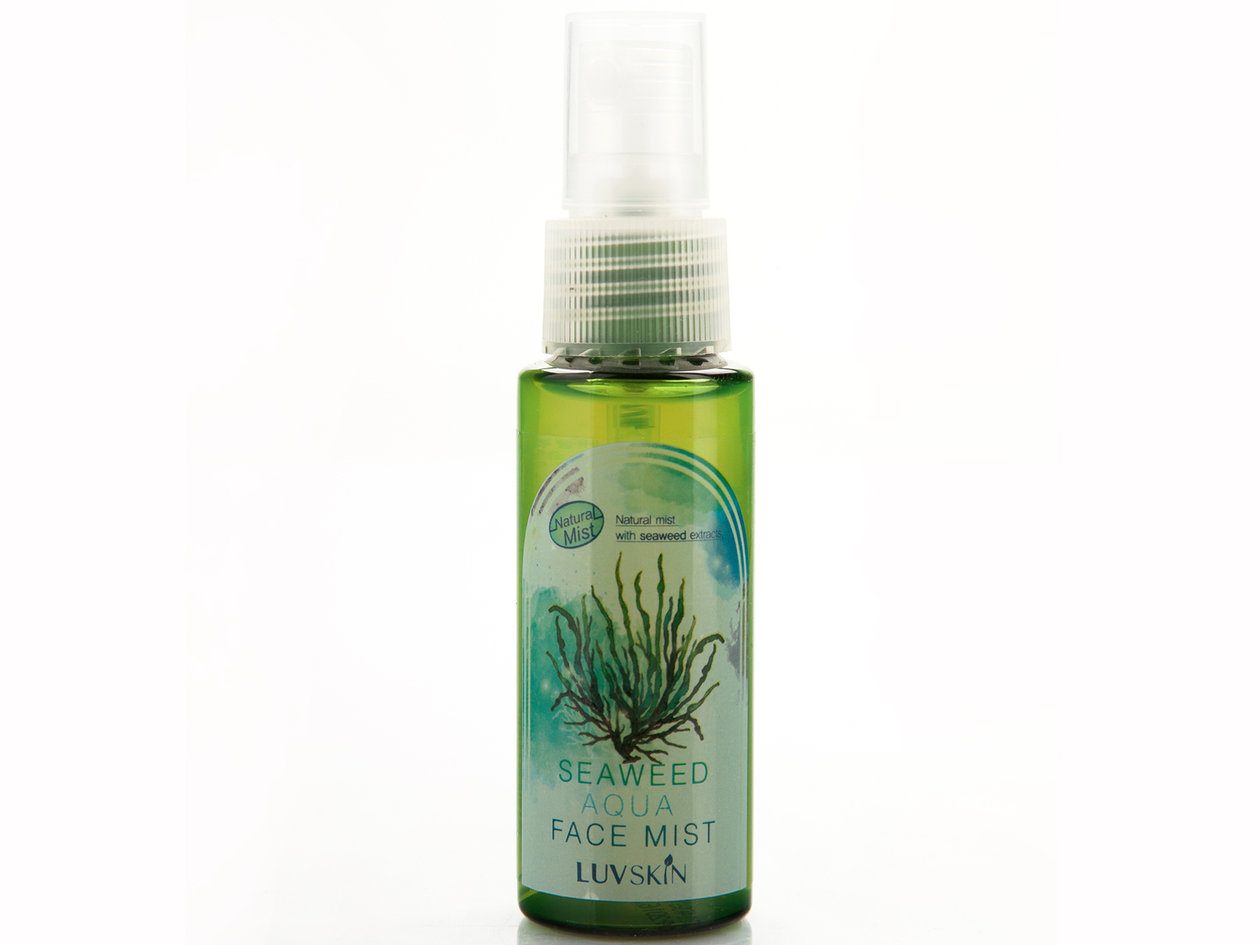 Dầu xịt khoáng dưỡng ẩm da mặt tảo biển luvskin sea weed aqua face mist hàn quốc 30ml
