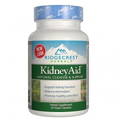 RidgeCrest Herbals Kidney Aid 675mg, 60 viên: Thực phẩm chức năng tăng cường bổ thận