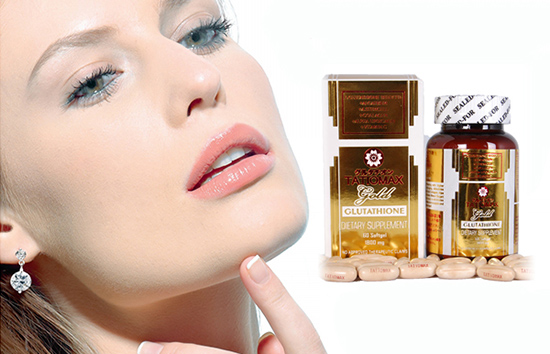 Viên uống trắng da nhật bản tatiomax gold glutathione 1800mg hộp 60 viên